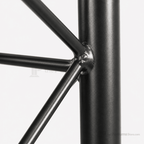 4-Post Curved Metal Truss Lectern — Black Metal Truss Lectern LCTTACBK - thePodiumsStore
