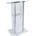 Acrylic & Aluminum Podium (PS-KL2A) Acrylic & Aluminum Podium KL2A - thePodiumsStore