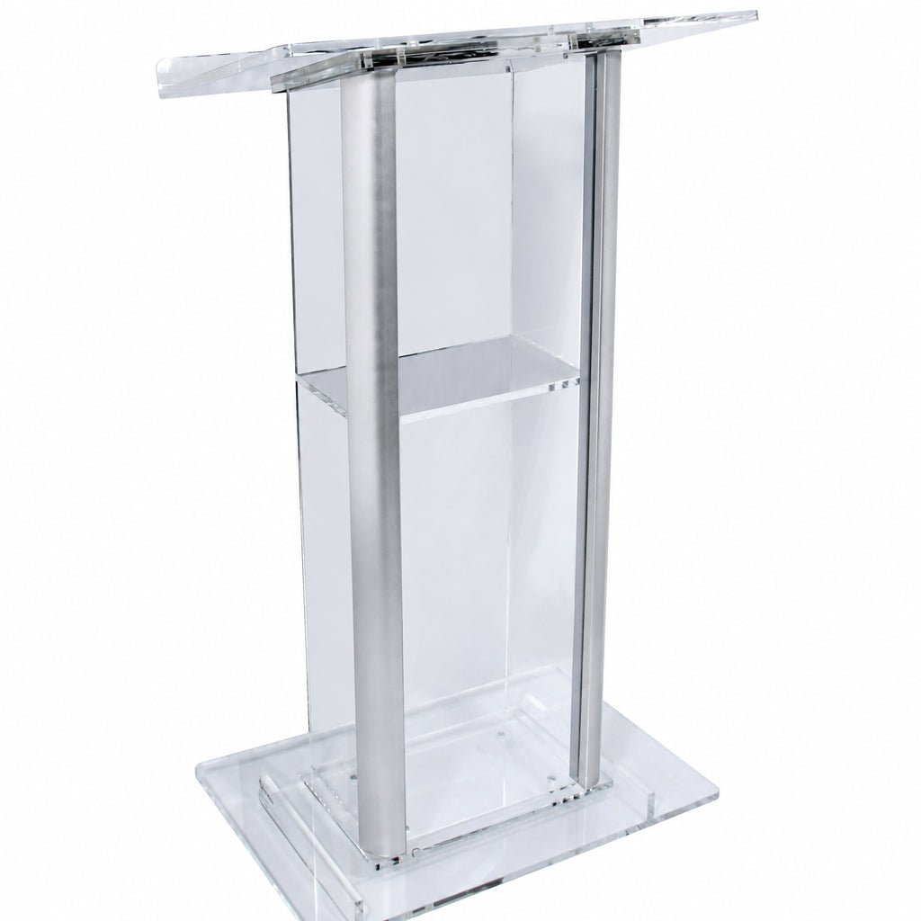 Acrylic & Aluminum Podium (PS-KL2A) Acrylic & Aluminum Podium KL2A - thePodiumsStore