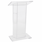 Acrylic Lectern (PS-SN3050) Acrylic Lectern SN3050 - thePodiumsStore