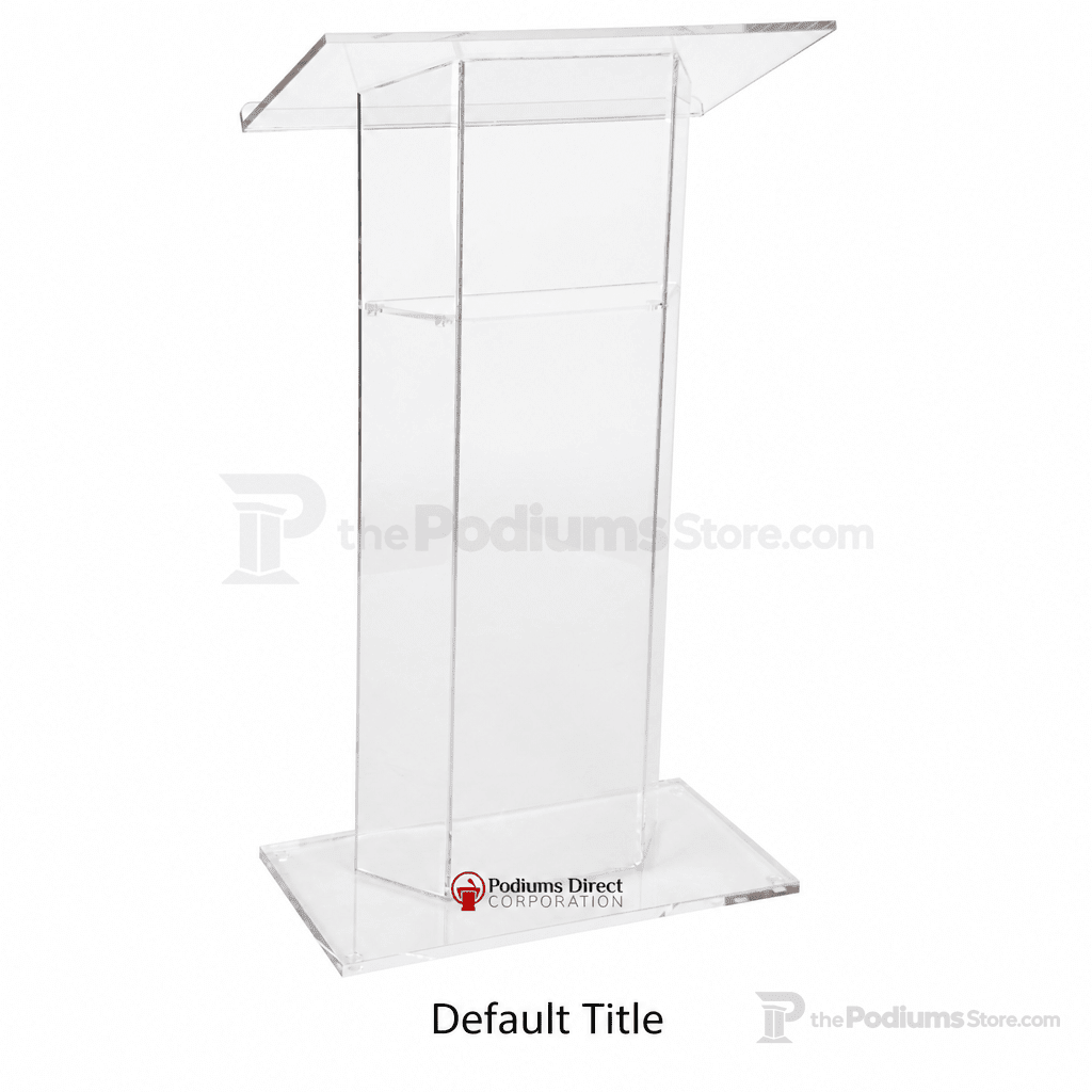 Acrylic Lectern (PS-SN3050) Acrylic Lectern SN3050 - thePodiumsStore
