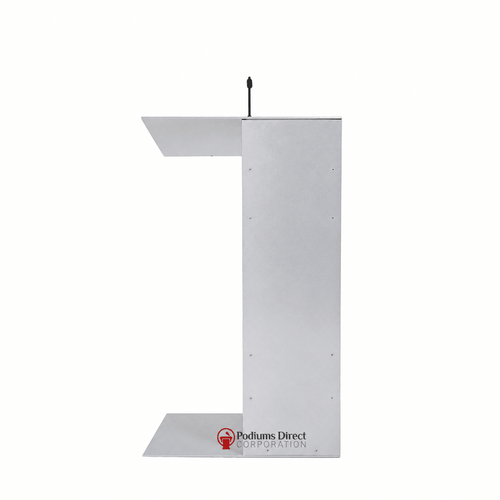 Aluminum Lectern — Contemporary (PS-K-1) Aluminum Lectern K1-V22 No Reading Light - thePodiumsStore