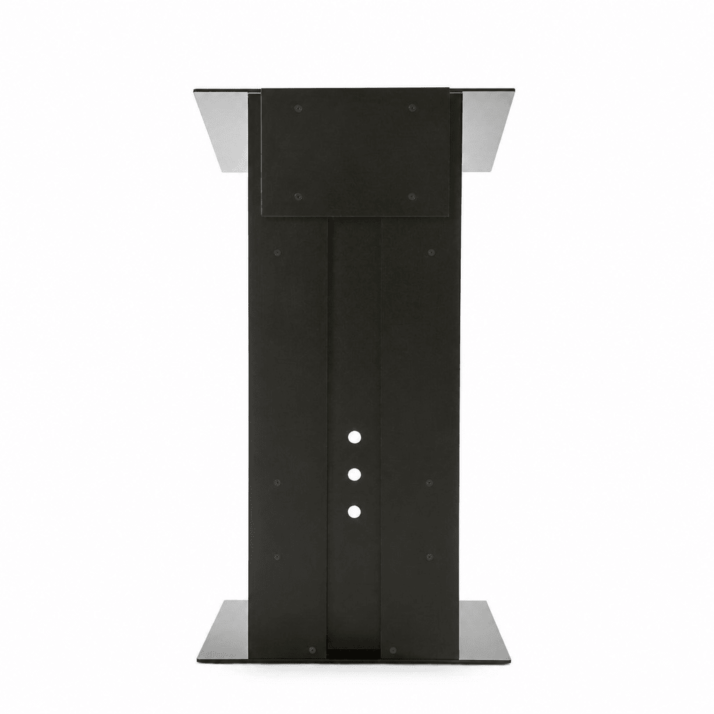 Aluminum Lectern — Contemporary (PS-K-3) Aluminum Lectern K3-V22 No Reading Light - thePodiumsStore