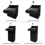 Announcer Tabletop Sound Lectern (PS-R750) Tabletop Lectern R750 No Stand CB Black Carpet - thePodiumsStore