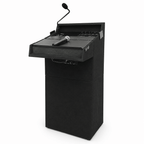 Announcer Tabletop Sound Lectern (PS-R750) Tabletop Lectern R750 No Stand CB Black Carpet - thePodiumsStore