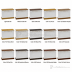 Closed-Style Fluted Wood Communion Table (PS-820) Communion Table NO 820C Light Oak 35 - thePodiumsStore