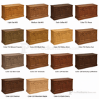 Closed-Style Wood Communion Table (PS-200) Communion Table NO 200 Light Oak 35 - thePodiumsStore