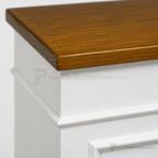 Closed-Style Wood Communion Table (PS-810) Communion Table NO. 810 Light Oak 35 - thePodiumsStore