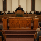 Closed-Style Wood Communion Table (PS-900) Communion Table NO 900 T Light Oak 35 - thePodiumsStore
