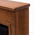 Collegiate Evolution Solid Hardwood Lectern (PS-CPD677-EV) Hardwood Lectern CPD677-EV-C No Logo Cherry Wood - Natural (Clear Coat) - thePodiumsStore