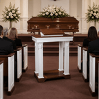 Colonial Open-Top Wood Church Pulpit (PS-605) Church Wood Pulpit TOP-605 Light Oak 35 No White - thePodiumsStore