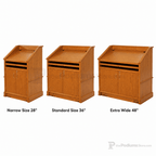 Commander Multimedia Lectern Multimedia Lectern PDCOM-28 Narrow Size 28" - thePodiumsStore