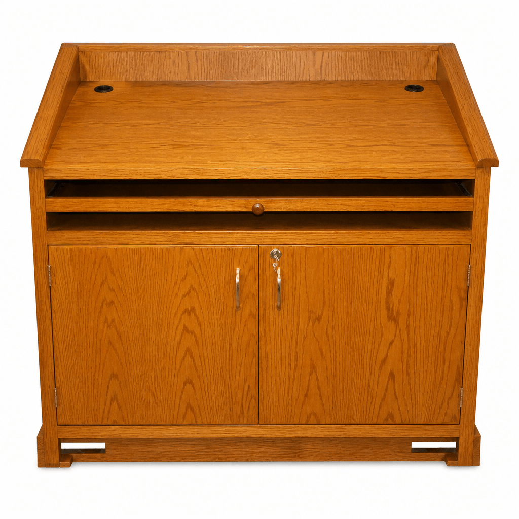 Commander Multimedia Lectern Multimedia Lectern PDCOM-28 Narrow Size 28" - thePodiumsStore