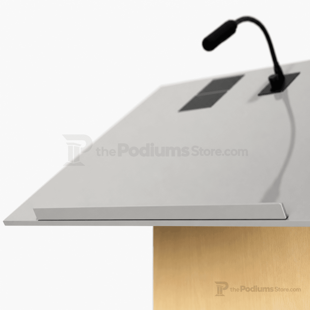Contemporary Tabletop Lectern (PS-K-9) Tabletop Lectern K9N-V22 No Reading Light No Holder Natural - thePodiumsStore
