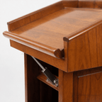 Counselor Evolution Solid Hardwood Lectern (PS-CLR235-EV) Hardwood Lectern CLR235-EV-O Oak Natural (Clear Finish) - thePodiumsStore