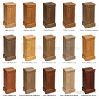 Cross & Scrollwork Wood Tithe & Prayer Box (PS-50) Tithe & Prayer Box NO 50 Light Oak 35 - thePodiumsStore