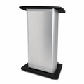 Custom Aluminum Lectern — Contemporary (PS-H2W) Aluminum Lectern 1ALH2W - thePodiumsStore