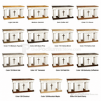 Custom Wood Communion Table (PS-810) Communion Table 810-CU Table Light Oak 35 - thePodiumsStore