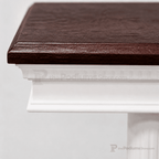 Custom Wood Speaker Stand Pulpit (PS-5SS) Church Wood Pulpit 8302-SS Light Oak 35 No White - thePodiumsStore