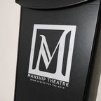 Deluxe Aluminum Lectern — Contemporary (PS-VH1) Aluminum Lectern 1ALVH1D No Logo No Goose-Neck Microphone Holder No Protective Cover - thePodiumsStore