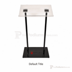 Double-Column Acrylic & Aluminum Podium Acrylic & Aluminum Podium NSMLDC - thePodiumsStore