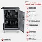 Duet Charging AV Cart (PS-DCC) AV Cart DCC No Timer - thePodiumsStore