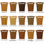 Eagle Solid Hardwood Lectern Hardwood Lectern PDEAG-27 Light Oak 35 No Logo No Casters - thePodiumsStore