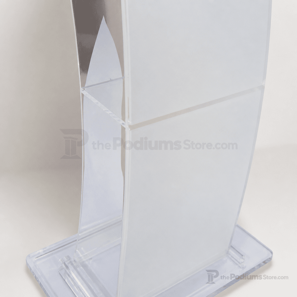 Eclipse Acrylic Lectern Acrylic Lectern NSKLPRT - thePodiumsStore