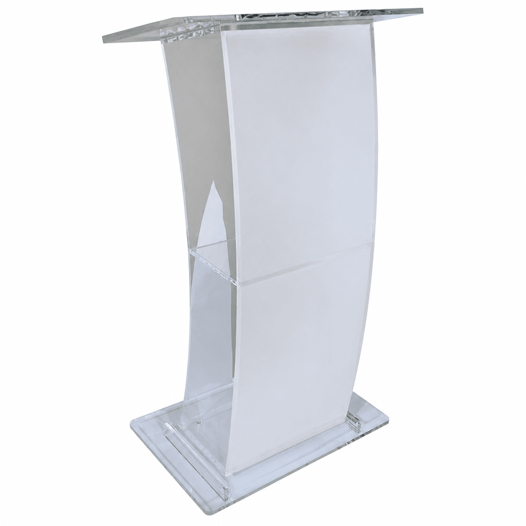 Eclipse Acrylic Lectern Acrylic Lectern NSKLPRT - thePodiumsStore