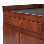 Educator Cart-Style Multimedia Lectern Multimedia Lectern EDU042-O Oak Natural (Clear Finish) - thePodiumsStore