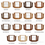 Exhorter Extra-Wide Wood & Acrylic Pulpit (PS-779) Wood & Acrylic Pulpit 779 Light Oak 35 - thePodiumsStore