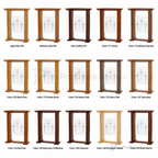 Exhorter Wood & Acrylic Pulpit (PS-777) Wood & Acrylic Pulpit 777 Light Oak 35 - thePodiumsStore