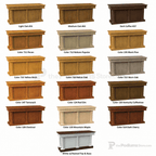 Fluted Wood Communion Table (PS-8320-CCT) Communion Table 8302-CCT Light Oak 35 No White - thePodiumsStore