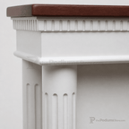 Fluted Wood Communion Table (PS-8320-CCT) Communion Table 8302-CCT Light Oak 35 No White - thePodiumsStore