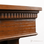Fluted Wood Communion Table (PS-8410) Communion Table 8410 Light Oak 35 - thePodiumsStore