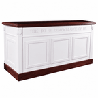 Fluted Wood Communion Table (PS-TCT-605) Communion Table TCT-605 Light Oak 35 - thePodiumsStore
