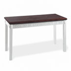 Fluted Wood Communion Table (PS-TOT-602) Communion Table TOT-602 Light Oak 35 - thePodiumsStore