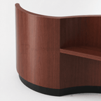 Full-Floor Lectern (PS-4900) Non-Sound Lectern 4900 Light Oak - thePodiumsStore
