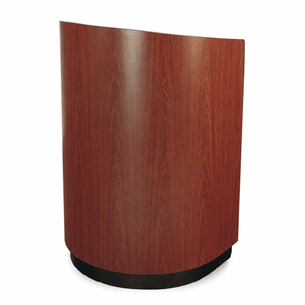 Full-Floor Lectern (PS-4900) Non-Sound Lectern 4900 Light Oak - thePodiumsStore