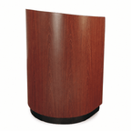 Full-Floor Lectern (PS-4900) Non-Sound Lectern 4900 Light Oak - thePodiumsStore