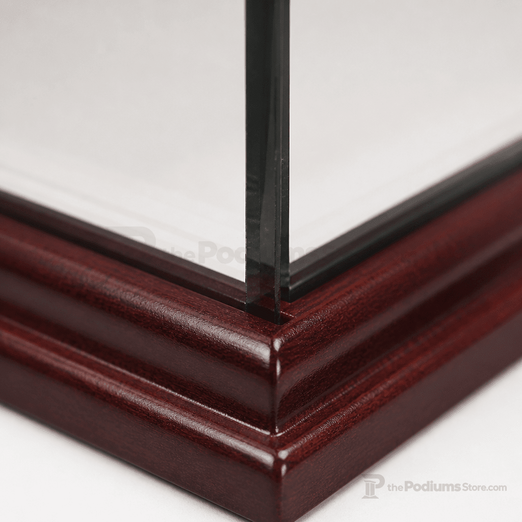 Glass Tabletop Lectern (PS-NC2T) Tabletop Lectern NC2T Early American - thePodiumsStore