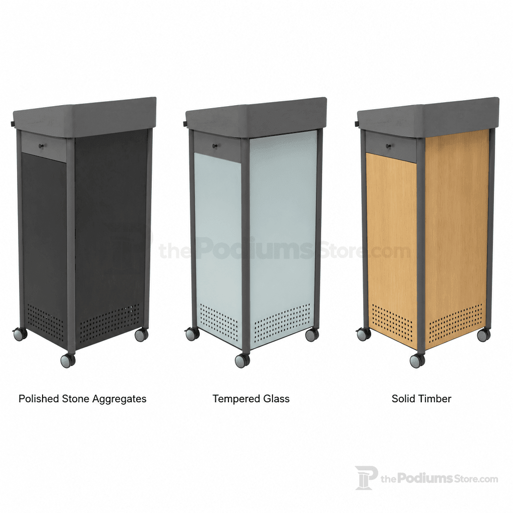 Greystone Lectern (PS-GSL) Non-Sound Lectern GSL - thePodiumsStore