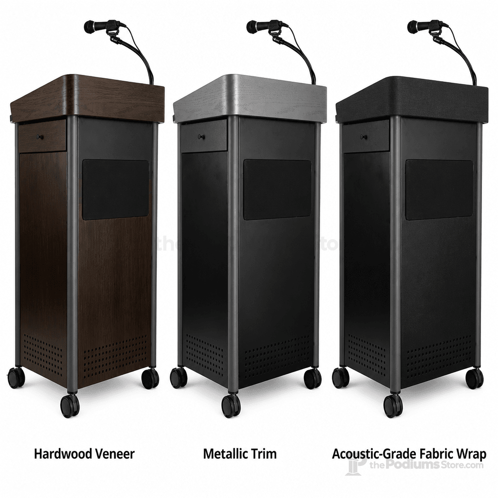 Greystone Sound Lectern (PS-GSL-S) Sound Lectern GSL-S - thePodiumsStore