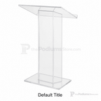 Large-Top Acrylic Lectern (PS-SN3055) Acrylic Lectern LECTCVM - thePodiumsStore