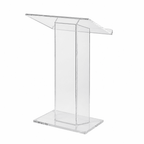 Large-Top Acrylic Lectern (PS-SN3055) Acrylic Lectern LECTCVM - thePodiumsStore