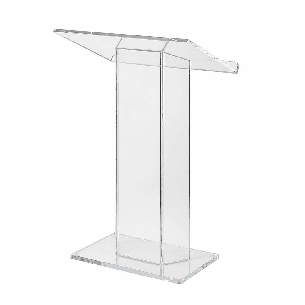 Large-Top Acrylic Lectern (PS-SN3055) Acrylic Lectern LECTCVM - thePodiumsStore