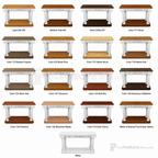 Open-Style Octagonal Wood Communion Table (PS-8302-OCT) Communion Table 8302-OCT Light Oak 35 No White - thePodiumsStore