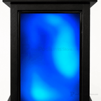 PC-LCD Wood Lectern with Digital Display LCD Display Lectern PD-LCD Light Oak 35 - thePodiumsStore