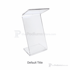 Plateau Clear Acrylic Lectern Acrylic Lectern LECTZ - thePodiumsStore