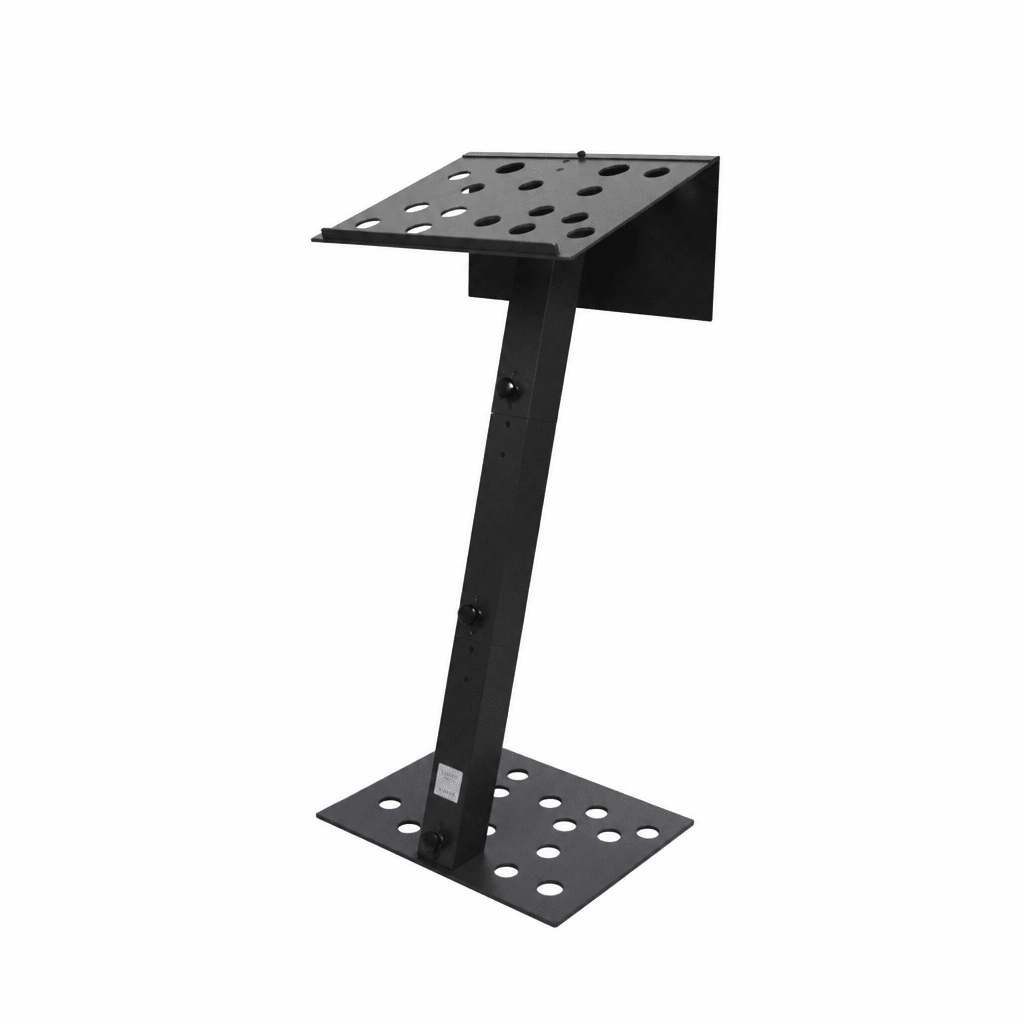 Portable Aluminum Lectern — Contemporary (PS-Y-7) Portable Lectern Y7-V23 No Carrying Case - thePodiumsStore